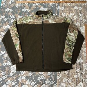 REALTREE FLEECE ZIP UP SWEATSHIRT